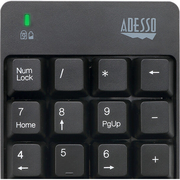 Adesso Wireless Spill Resistant Numeric Keypad - WKB-6010UB