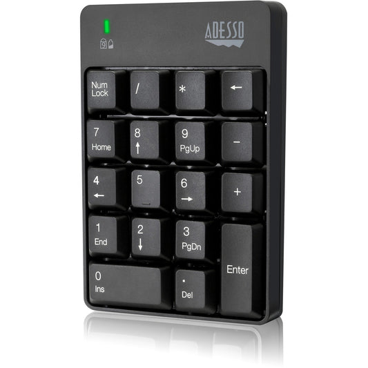 Adesso Wireless Spill Resistant Numeric Keypad