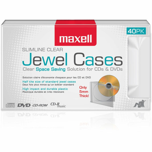Maxell SlimLine CD-365 Optical Disc Case