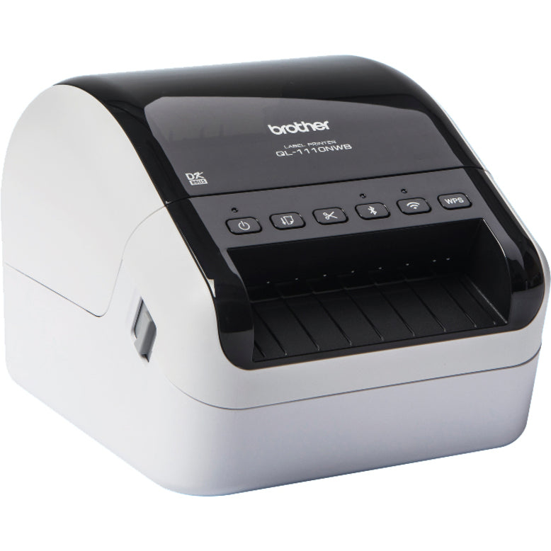 Brother QL-1110NWB Desktop Direct Thermal Printer - Monochrome - Label Print - USB - Bluetooth - Wireless LAN - QL-1110NWB