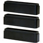 DAC&reg; Stax MP-216 Ergonomic Height-Adjustable Monitor/Laptop Riser Blocks Kit, Black