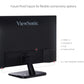 ViewSonic Value VA2456-mhd 24" Class Full HD LED Monitor - 16:9 - Black - VA2456-MHD