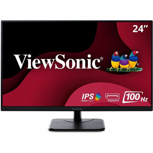 ViewSonic Value VA2456-mhd 24" Class Full HD LED Monitor - 16:9 - Black