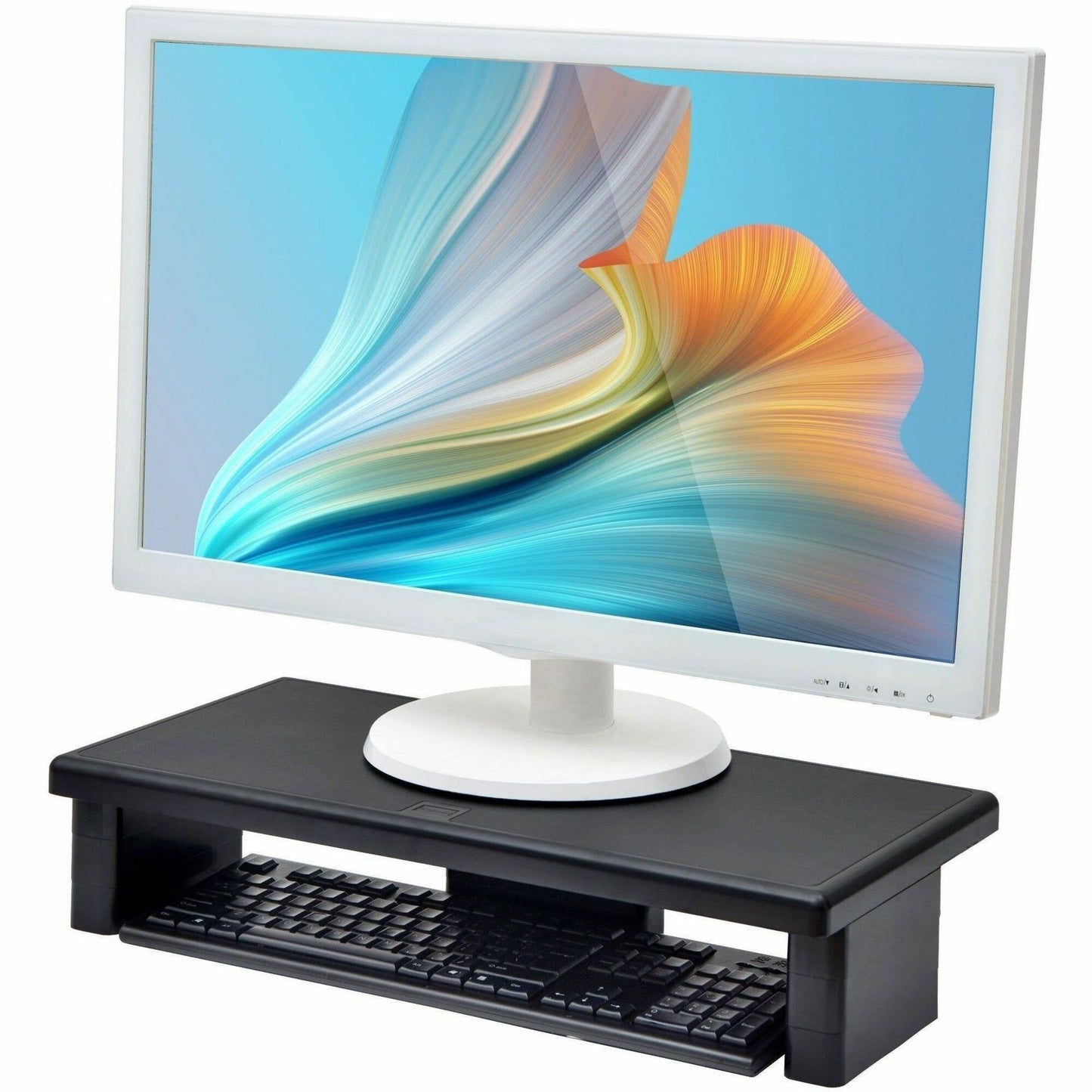 DAC&reg; Stax MP-211 Height-Adjustable Ultra-Wide Monitor/Laptop Stand, Black