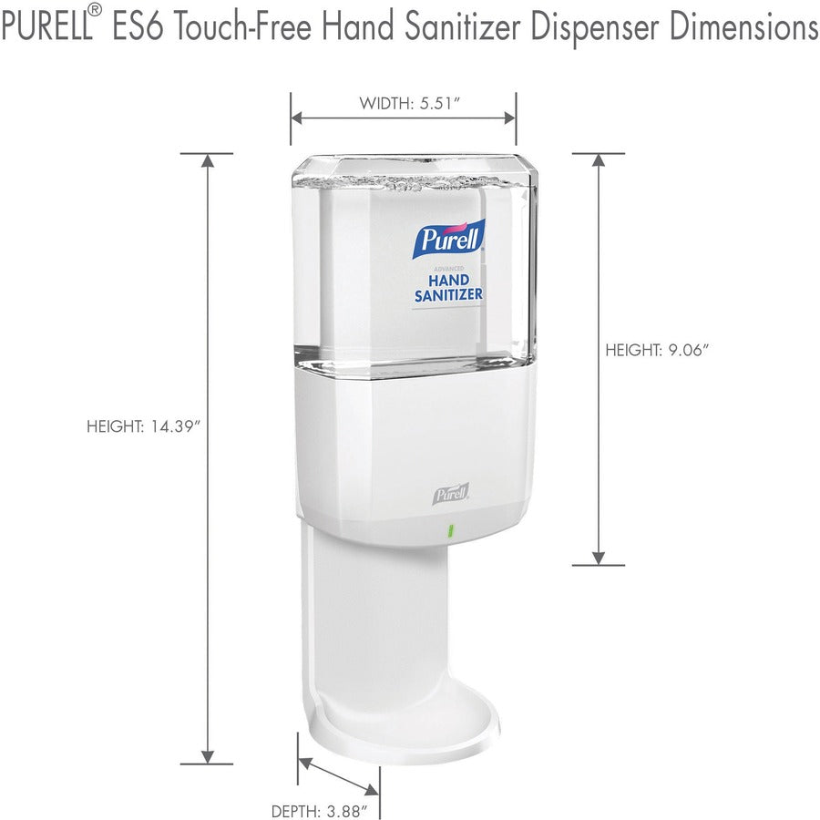 PURELL ES6 Touchless Hand Sanitizer Dispenser - 642001