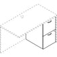 HON Foundation Pedestal File - 2-Drawer - LMFFN