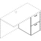 HON Foundation Pedestal File - 2-Drawer - LMFFN
