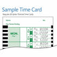 Lathem 2100HD Heavy Duty Thermal Print Time Clock - 2100HD