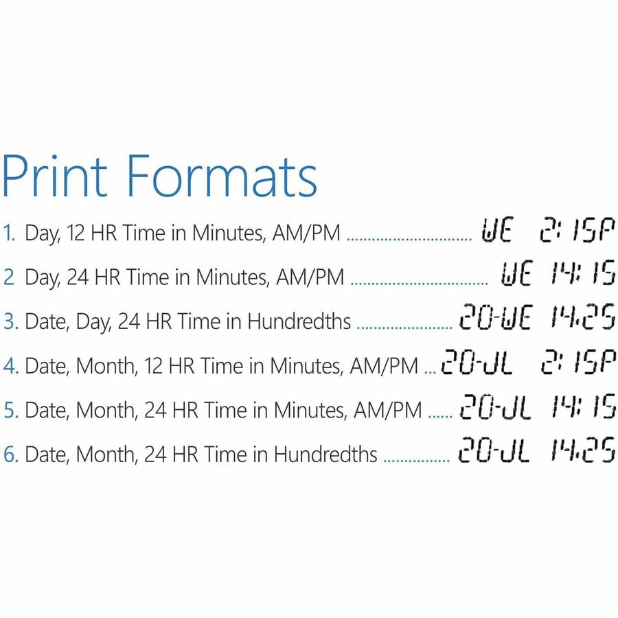 Lathem 2100HD Heavy Duty Thermal Print Time Clock - 2100HD