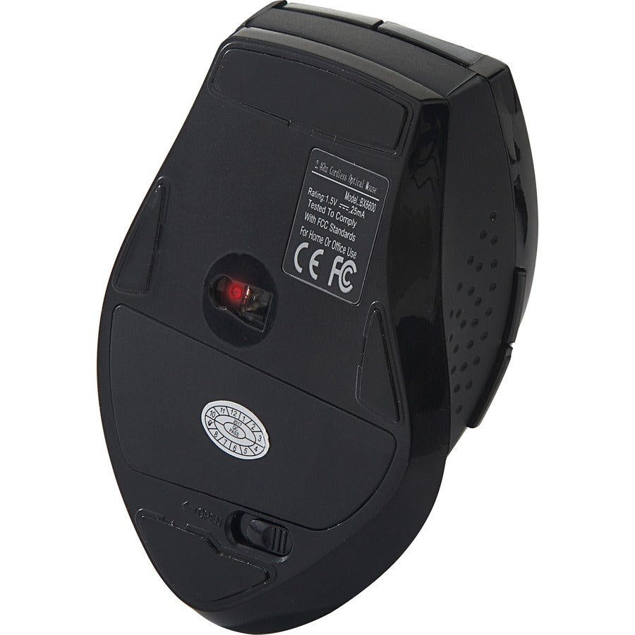 Verbatim Wireless Multimedia Keyboard and 6-Button Mouse Combo - Black - 99788