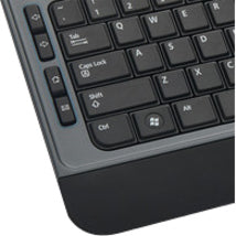 Verbatim Wireless Multimedia Keyboard and 6-Button Mouse Combo - Black - 99788