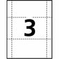 Avery Index Cards for Laser and Inkjet Printers, 3" x 5" - 05388