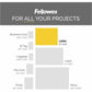 Fellowes Letter-Size Thermal Laminating Pouches - 5744301