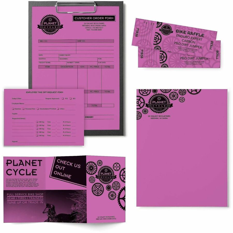 Astrobrights Color Copy Paper - Planetary Purple - 22671
