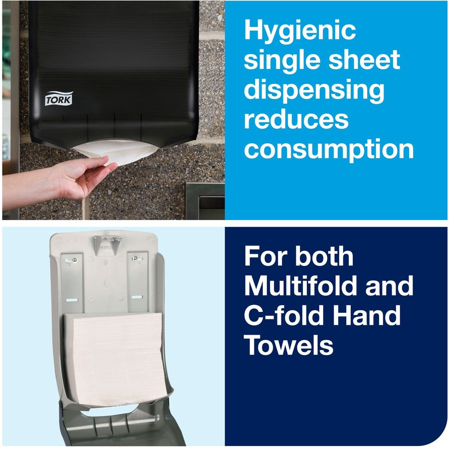 TORK Multifold/C-Fold Hand Towel Dispenser Smoke H2/H25 - 73TR