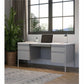 Lorell Fortress Series Double-Pedestal Teachers Desk - 66942