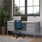 Lorell Fortress Series Double-Pedestal Teachers Desk - 66942