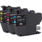 Brother LC30113PKS Original Standard Yield Inkjet Ink Cartridge - Tri-pack - Cyan, Magenta, Yellow - 2 / Pack - LC30113PKS