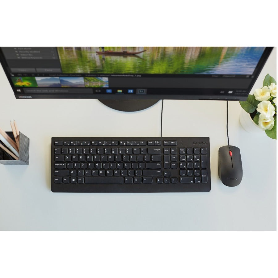 Lenovo Essential USB Mouse - 4Y50R20863