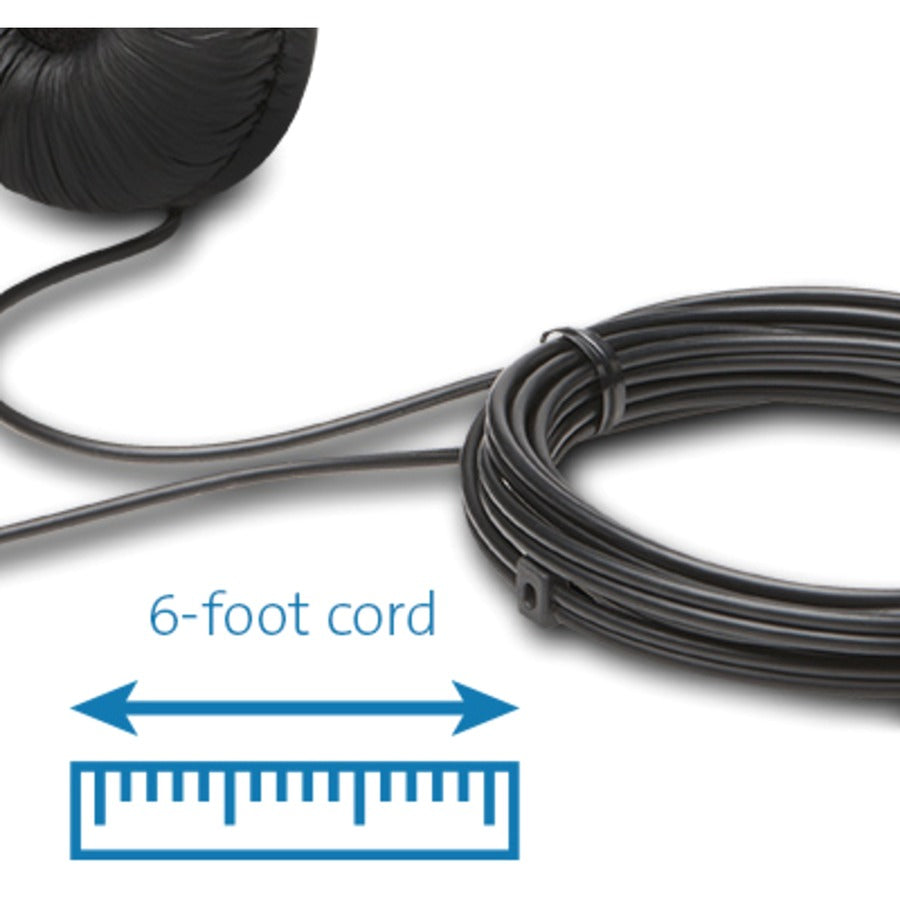 Kensington Classic 3.5mm Headset with Mic - K97603WW
