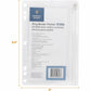 Business Source Punched Economy Binder Pocket - 01606