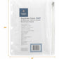 Business Source Punched Economy Binder Pocket - 01607