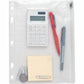 Business Source Punched Economy Binder Pocket - 01607