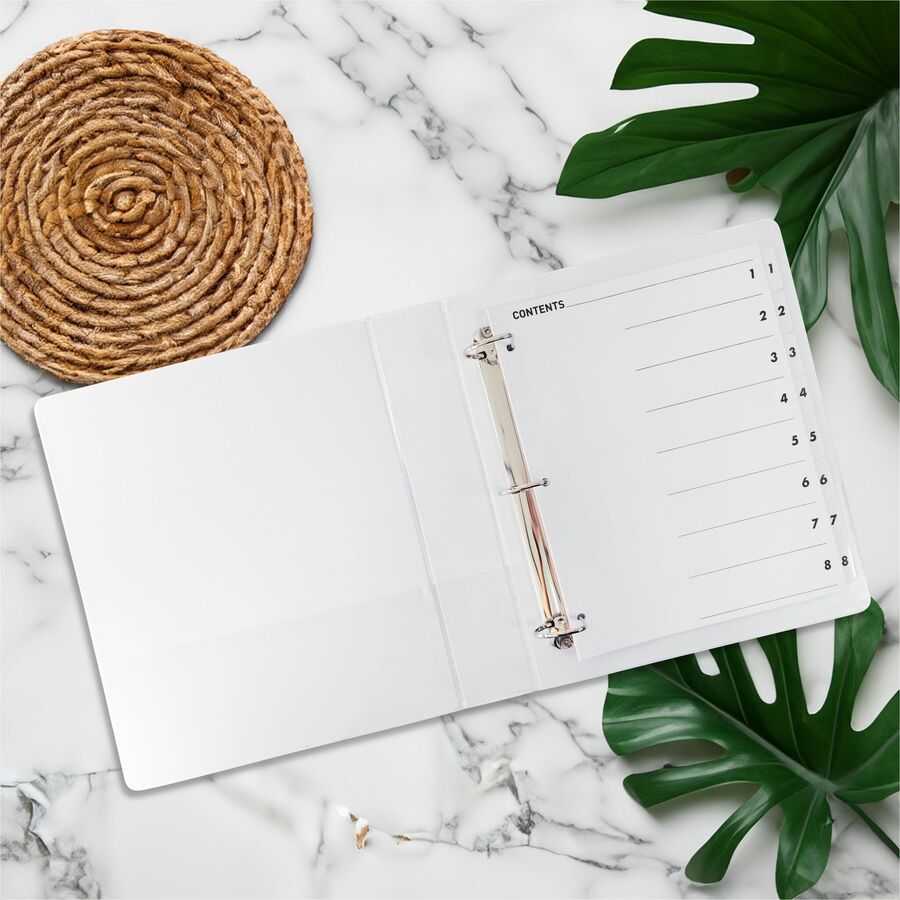 Business Source Table of Content Quick Index Dividers - 05853