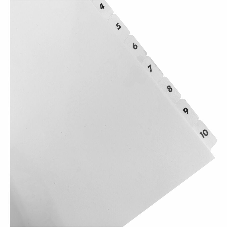 Business Source Table of Content Quick Index Dividers - 05854