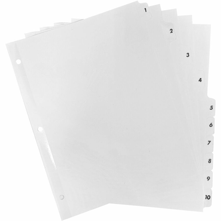 Business Source Table of Content Quick Index Dividers - 05854