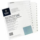 Business Source Table of Content Quick Index Dividers