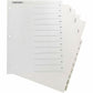 Business Source Jan-Dec Monthly Table of Contents Index Dividers - 05856