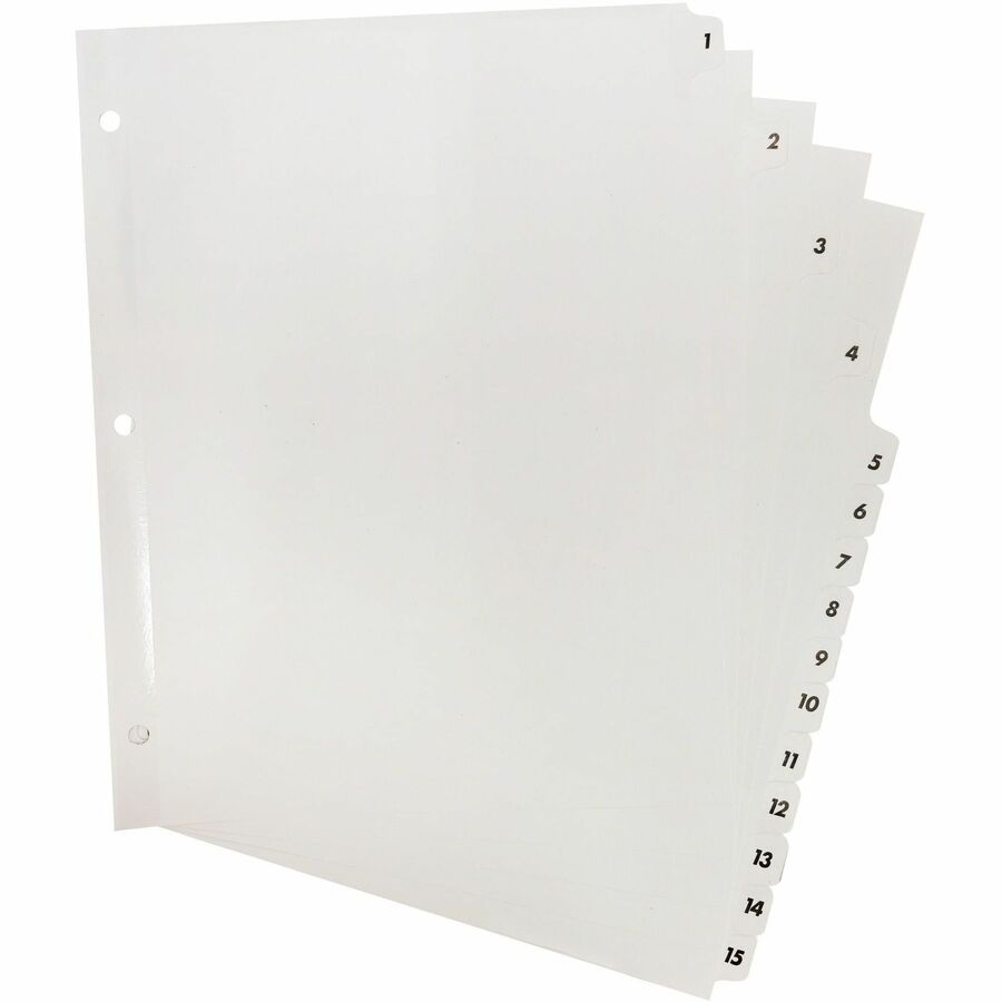 Business Source Table of Content Quick Index Dividers - 05857