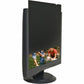 Business Source 17" Monitor Blackout Privacy Filter Black - 20665