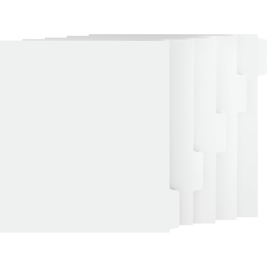 Business Source Tab Printer Economy Index Dividers - 21000