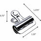 Business Source Bulldog Grip Clips - 58500