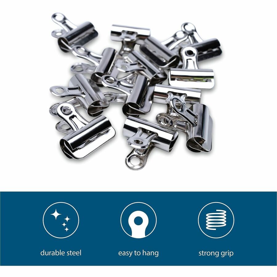 Business Source Bulldog Grip Clips - 58500