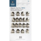 Business Source Magnetic Grip Clips Pack