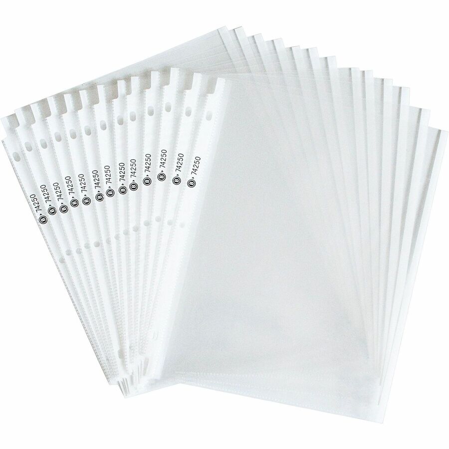 Business Source Heavy-duty Sheet Protectors - 74250
