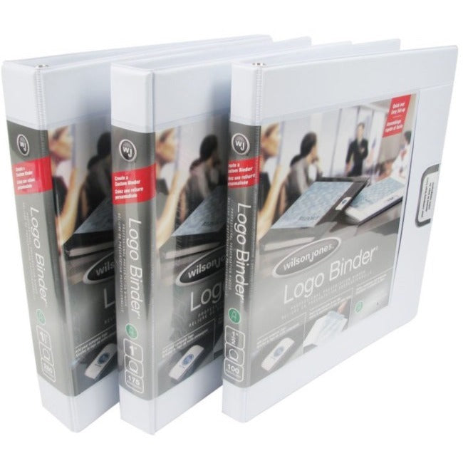 Wilson Jones Professional Logo Binder White