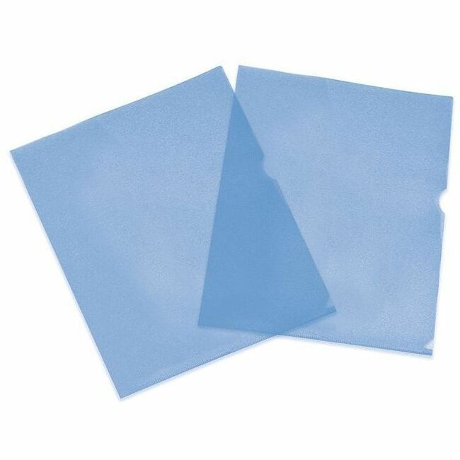 Wilson Jones Plastic Sleeves and Project Folders Blue