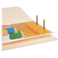Business Source Straight Tab Cut Letter Recycled Fastener Folder - 17262