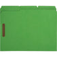 Business Source 1/3 Tab Cut Letter Recycled Fastener Folder - 17571