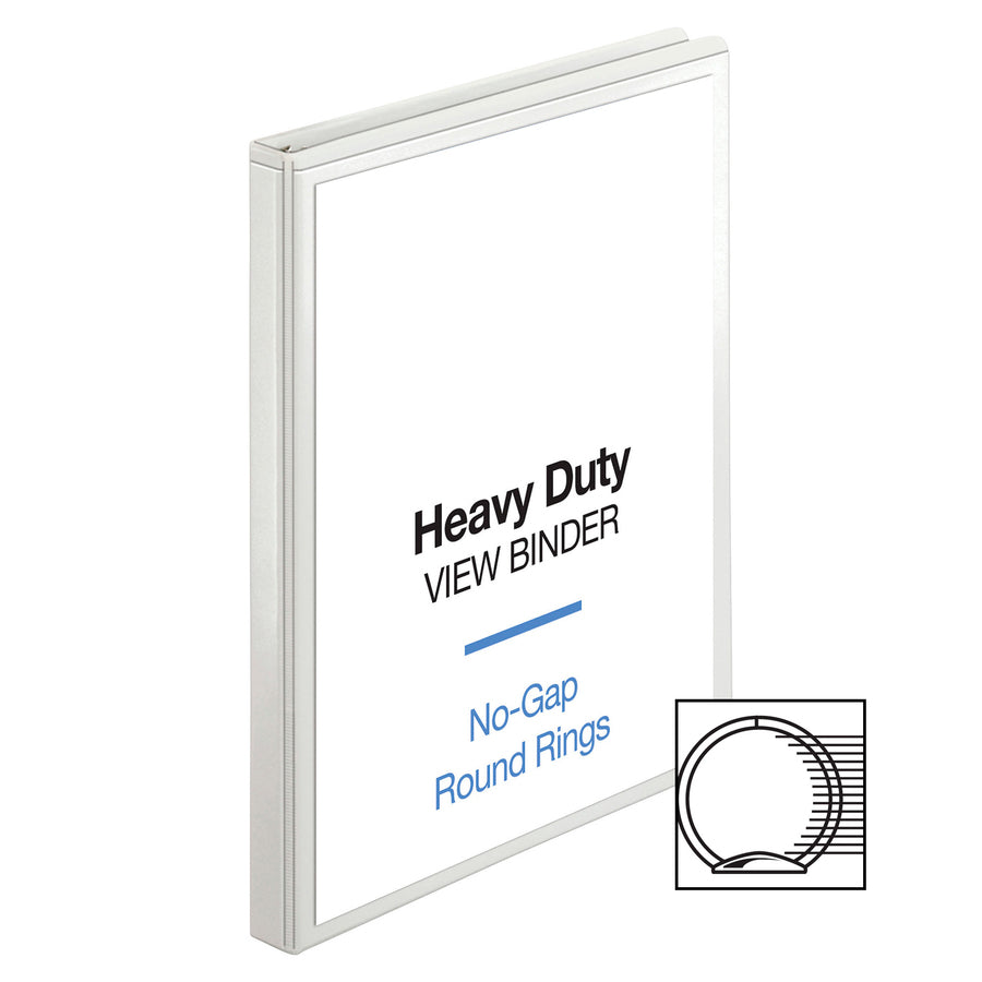 Business Source Round-ring View Binder - 19551