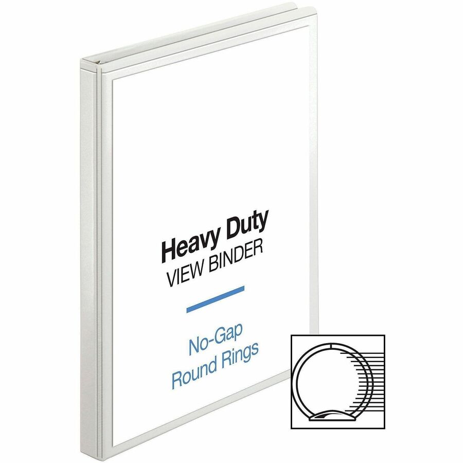 Business Source Round-ring View Binder - 19551