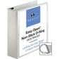 Business Source Locking D-Ring View Binder - 26961