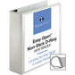 Business Source Locking D-Ring View Binder - 26961