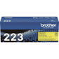Brother TN-223Y Original Standard Yield Laser Toner Cartridge - Yellow - 1 Each - TN223Y