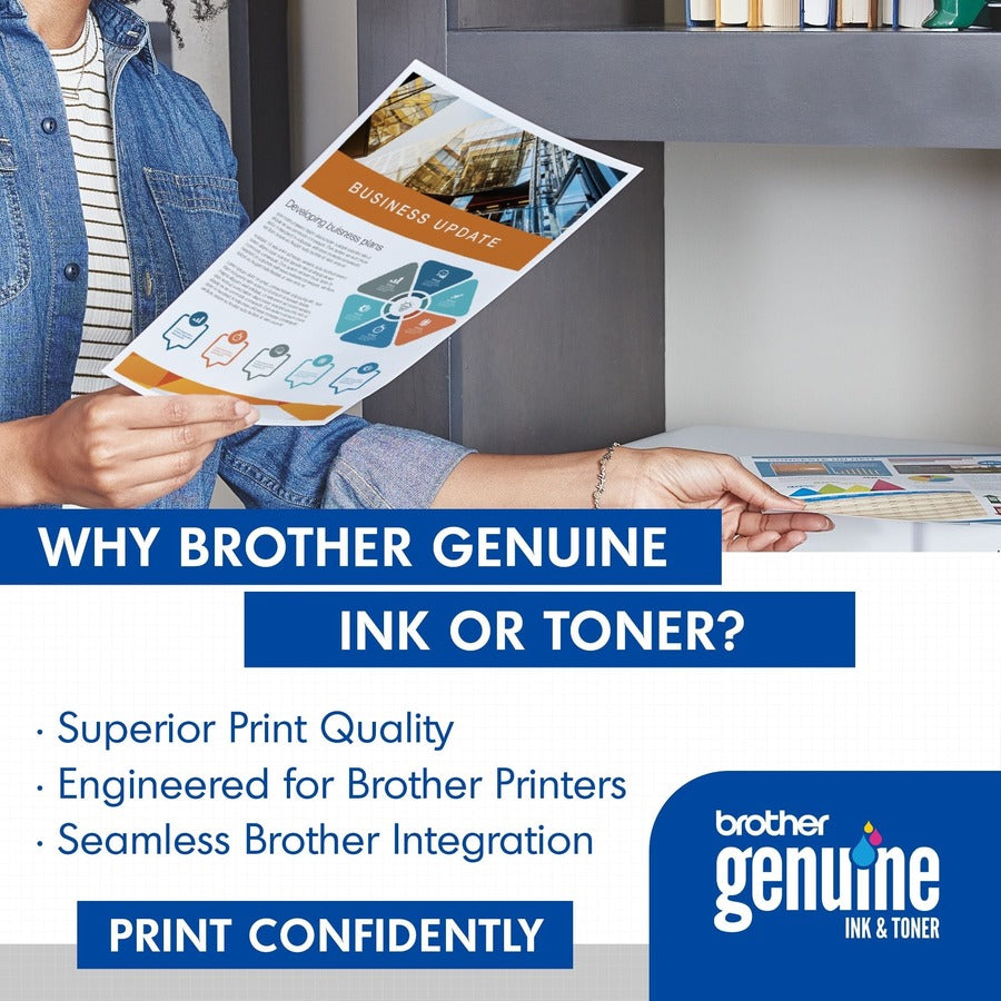 Brother TN-227Y Original High Yield Laser Toner Cartridge - Yellow - 1 Each - TN227Y