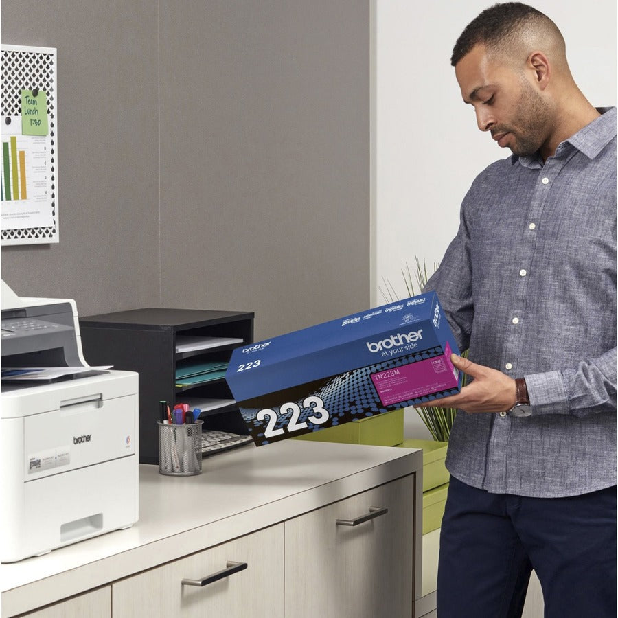 Brother TN-223M Original Standard Yield Laser Toner Cartridge - Magenta - 1 Each - TN223M